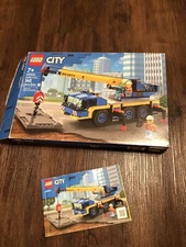 LEGO City 60324 Mobile Crane Box & Manual ONLY No Bricks No LEGO Pieces