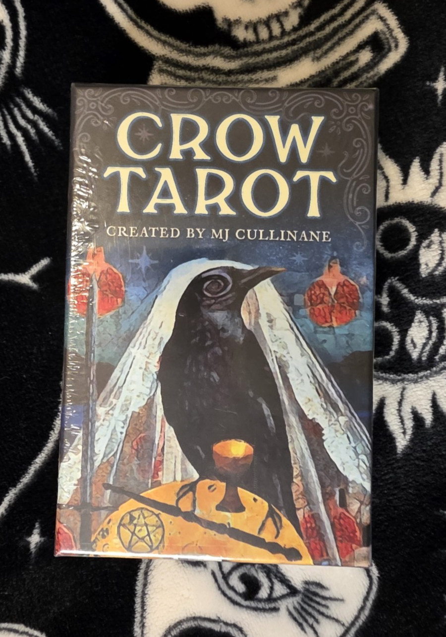 NEW! Crow Tarot Deck by MJ Cullinane - Raven Magic - Intuitive Divination Deck