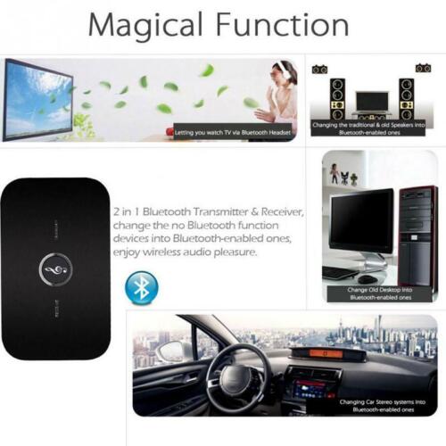 2 rechargeable Bluetooth transmitter receiver 2-in-1 wireless audio adapter 2024 - Picture 5 of 12