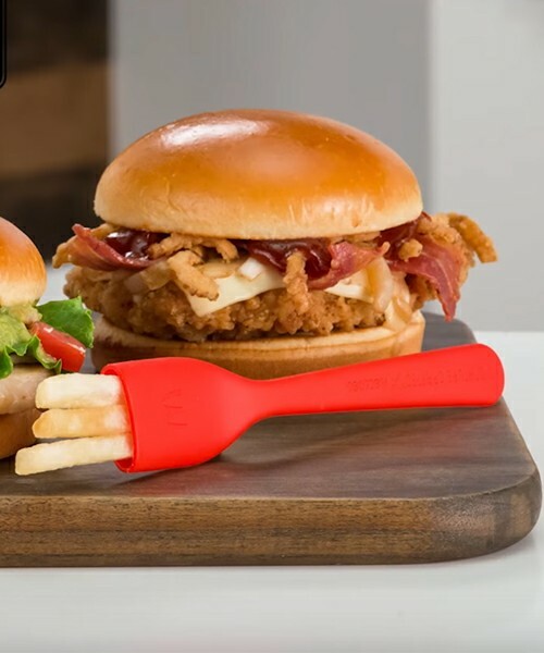 【マクドナルド】The FRORK ポテト フローク マクドナルド】「使えない」と話題の「ポテト専用フォーク」が