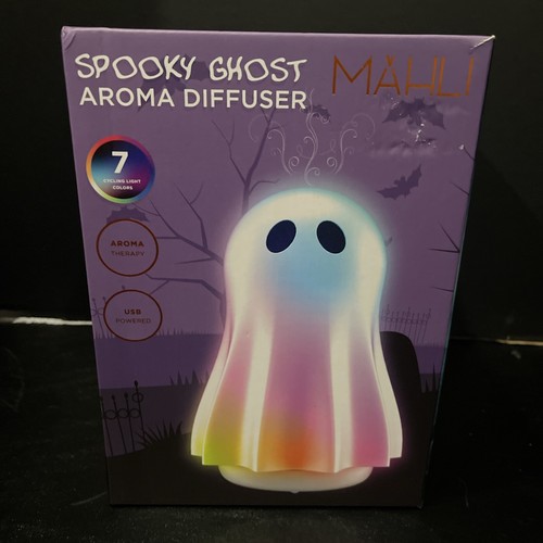 MAHLI Spooky Ghost HALLOWEEN Scent Aromatherapy Essential Oil Diffuser NEW
