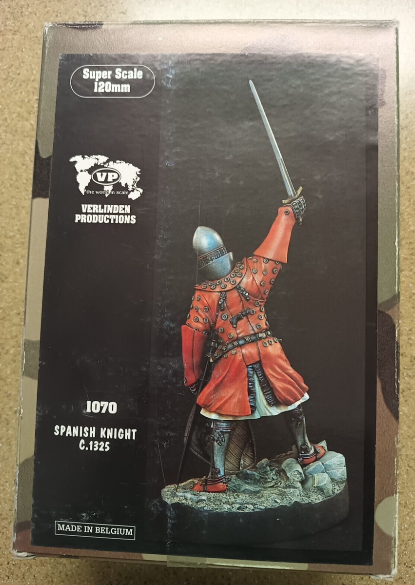 Verlimden Spanish Knight 1325 バーリンデン Verlinden Productions Spanish Knight c1325 Solid Model Kit 120mm
