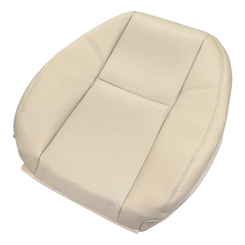 2009-2014 For Cadillac Escalade EXT Front Bottom Top AC Leather Seat Cover Tan