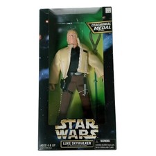 Luke Skywalker Ceremonial Gear Action Figure Light Saber 1997 Star Wars 12