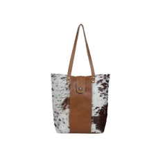 Myra Bags - Grizzly Bear Canvas & Hairon Bag