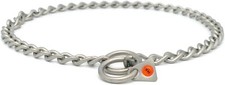 USED-Sprenger-Matt Stainless Steel Scratch Resistant Slip Chain Dog Collar