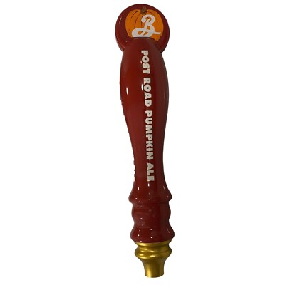 BROOKLYN BREWERY Post Road Pumpkin Ale Bar Draught Beer Tap Handle 12.5''