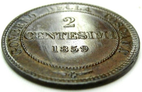 Vittorio Emanuele II (RE Eletto) CENT. 2-1859 - Bild 4 von 6
