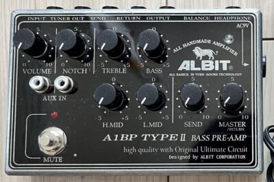 albit A1BP typeⅡ bass preamp Albit A1Bp Typeii Bass Pre-Amp | eBay