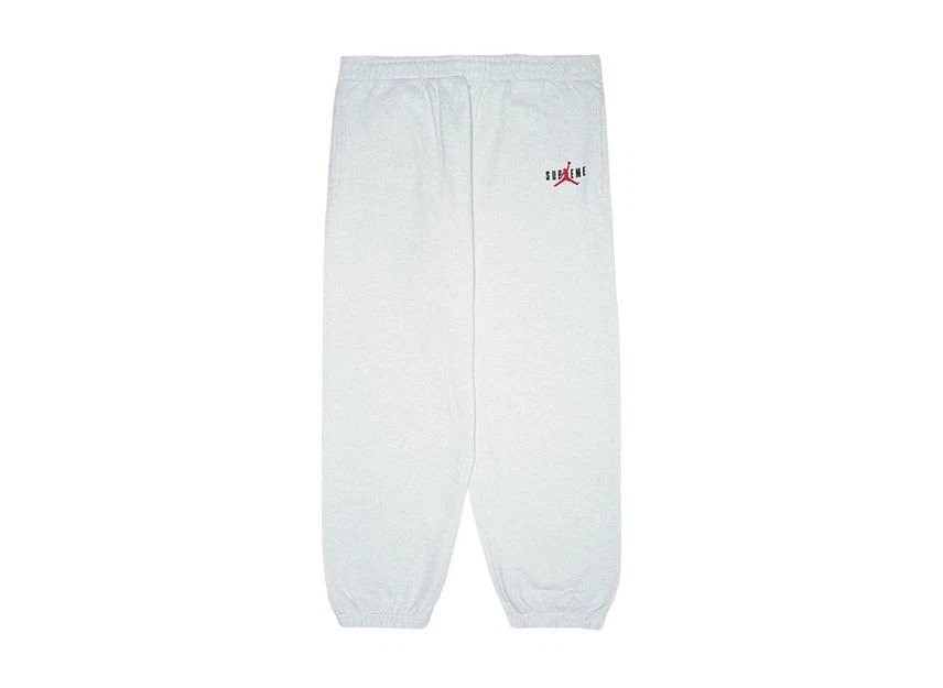 Pantalon de survêtement Supreme Jordan gris cendre