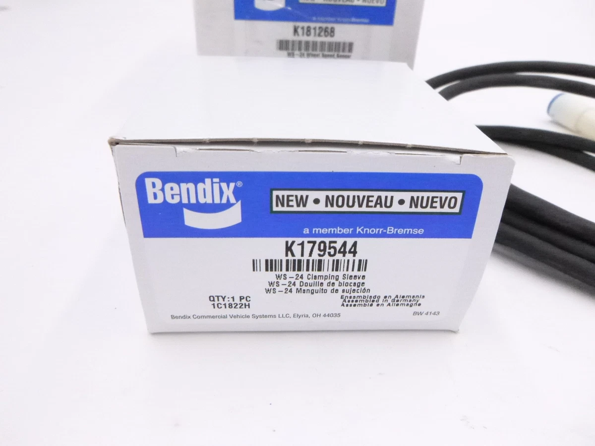 Bendix K181268 WS-24 Straight Wheel Speed Sensor 78