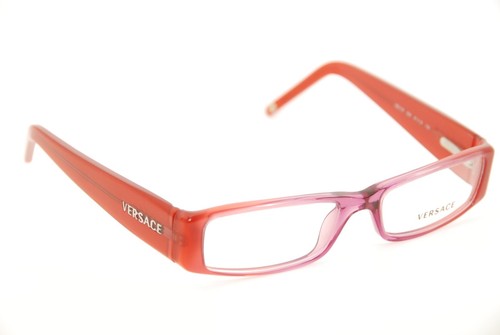 Occhiali Versace autentici mod. 3124 838 Occhiali da Vista Rosso-Rosa/Viola 51mm RX - Foto 7 di 7