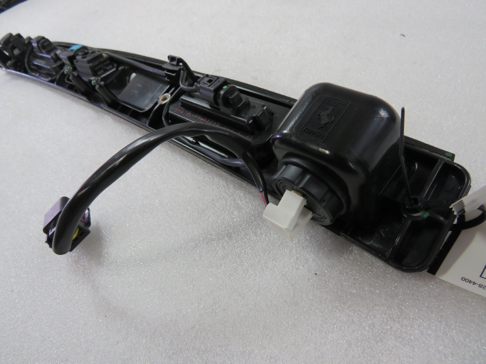 Ferrari Portofino, License Lamp w/ Camera Option, Used, P/N 89054200