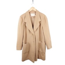 Pendleton Women's Brown Virgin Wool Overcoat Size 14