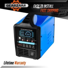 12V  24V Car Battery Charger Heavy Duty, 0-15A Automatic Battery 12V  24V