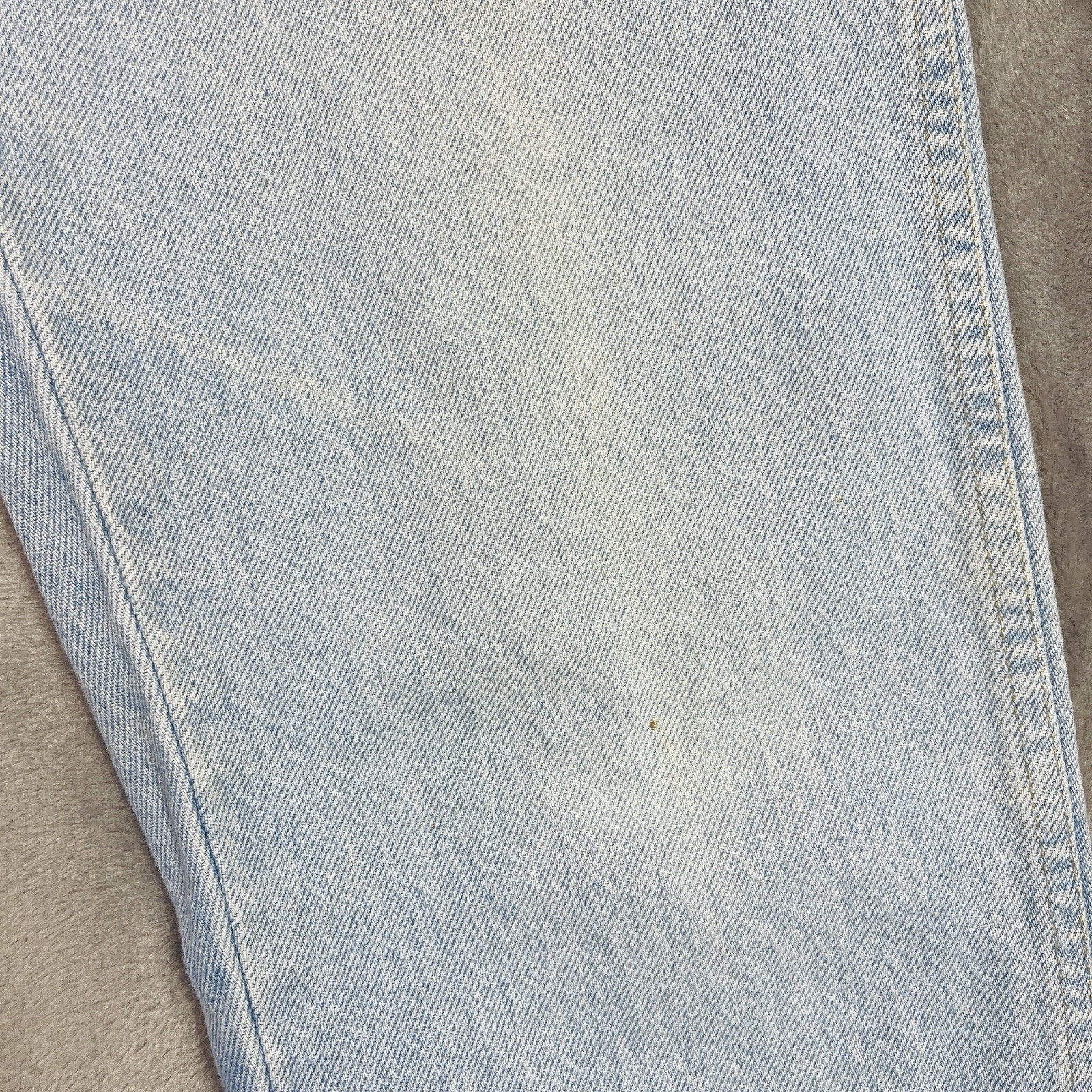 Vtg Wrangler Jeans Mens 31x30 Light Blue Straight Cowboy Western Made in USA thumbnail 3