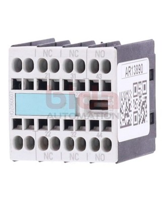 Siemens 3RH1911-2HA12 Hilfsschalterblock / Auxiliary Switch Block 690V 10A