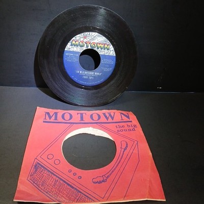Four Tops - I'm In A Different World - Remember When, Motown, 7'' 45 RPM Vinyl