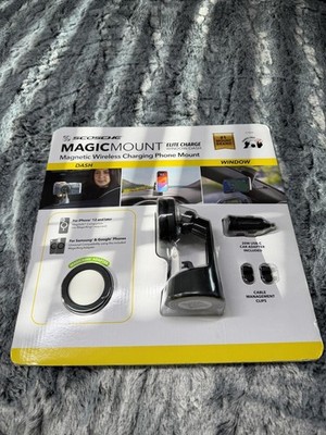 Scosche MagicMount Charge Elite 3-in-1 Window/Dash/Vent Wireless Charging Mount