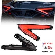 Smoked LED Taillights Assembly for Can-Am Maverick R 24 25, Left And Right