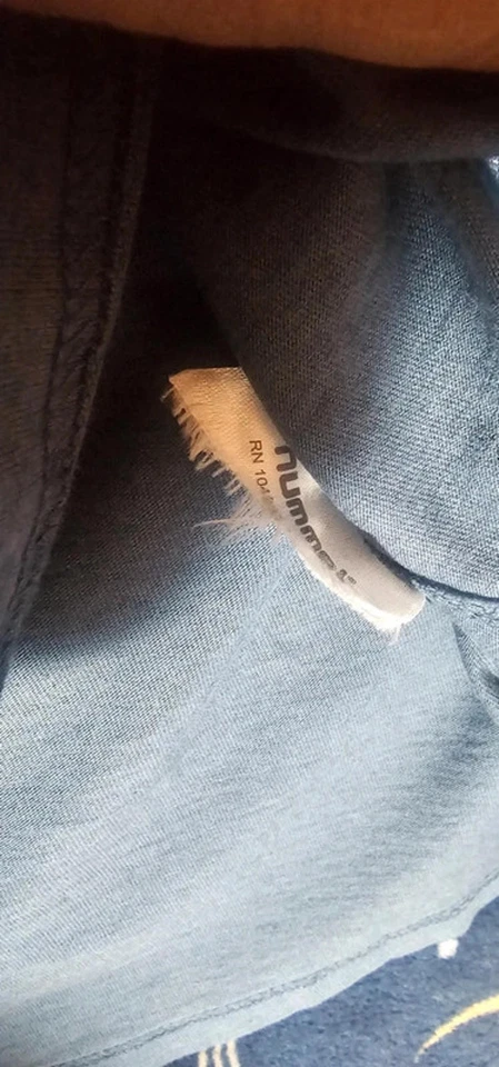 Everton FC Hummel T-Shirt Size M Official Football Fan Top Blue - Image 4 of 4