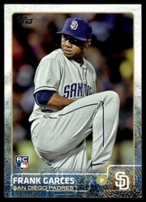 2015 Topps Update Series Frank Garces Rookie San Diego Padres #US367