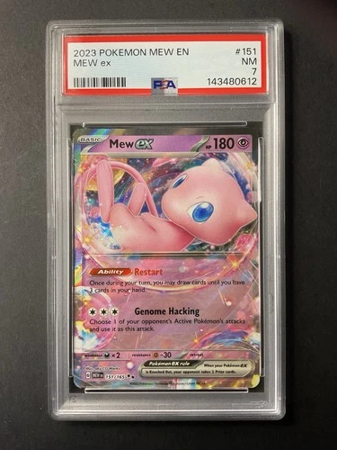 Mew ex PSA 7 2023 Pokémon MEW EN