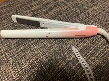 Panasonic EH-HV12 Hair Iron Pink Compact 2Way Curl Straight Travel Ready