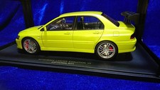 1/18 MITSUBISHI LANCER EVOLUTION VII OPTIONAL KIT MUSTARD YELLOW Autoart 77166