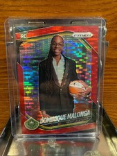 2025 Panini Prizm WNBA Rookie Dominique Malonga 144 Red 036/299 RC Seattle Storm