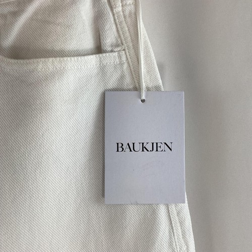 Baukjen White 'Elina' Organic High Rise Straight Leg Jeans UK 6 NWT £99 - Picture 4 of 10