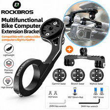 ROCKBROS Bike Computer Mount Light Holder Bicycle Extension Bracket Garmin GoPro