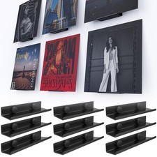 10 Pack Vinyl Record Wall Mount,4 inch Vinyl Holder for Album Record Storage ...