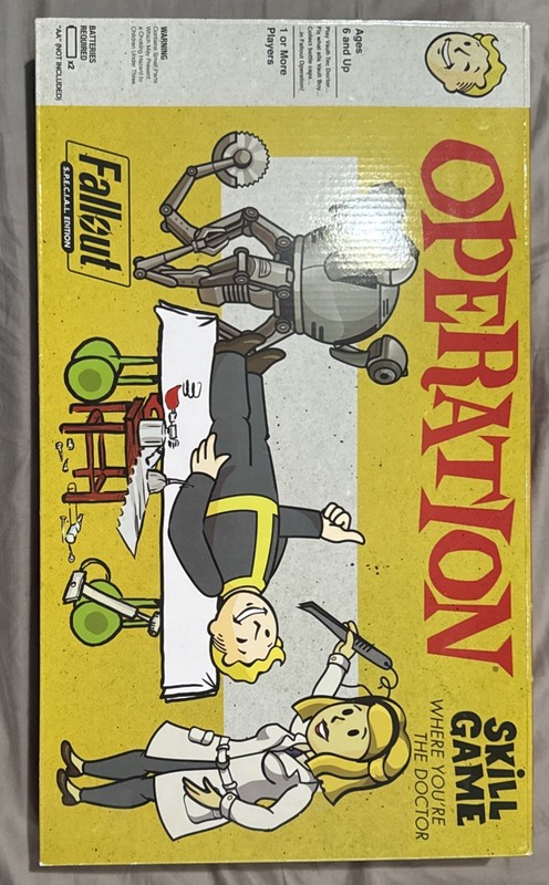 Fallout Operation Board Game - New Condition - Open Box Special Edition