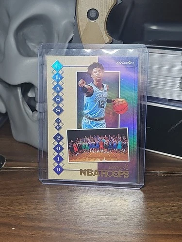 JA MORANT ROOKIE CARD JERSEY #12 GRIZZLIES RC 2019-20 Panini Hoops Foil rc