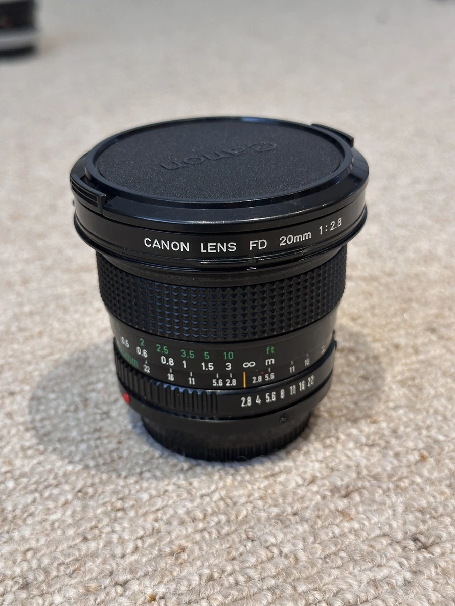 Canon FD 20mm Focal Camera Lenses for sale | eBay UK
