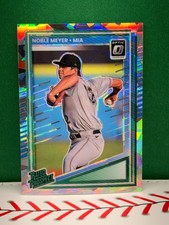 2025 Donruss #110 Noble Meyer Optic Cracked Ice 15/25