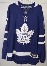  Toronto Maple Leafs Home Jersey Mitch Marner Stitched Fanatics Men's Large #16