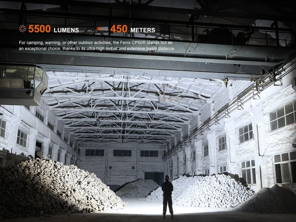 Fenix CP50R USB-C Charging 5500 Lumens LED Camping Light Lantern - Image 2 of 4