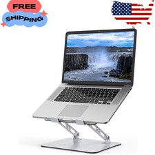 Adjustable Laptop Stand for Desk Ergonomic Portable Laptop Riser Holder