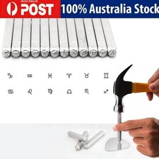 Punch Metal Stamping Kit Shaped Leather Stamp Printing Tool Jewelry Stamping