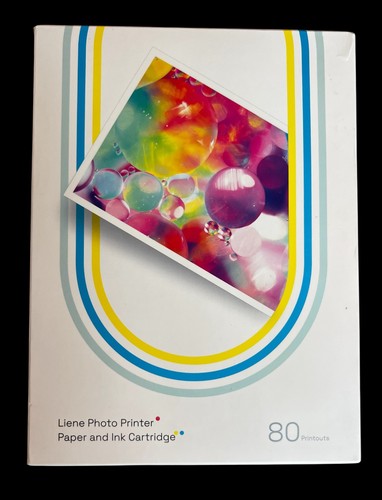 Liene Photo Printer Paper & Ink Cartridge (80 sheets + 1 Ink Cartridge) - 第 1/4 張圖片