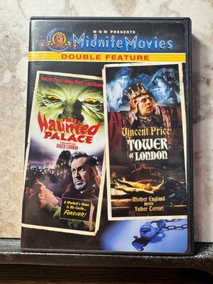 MGM Midnite Movies Haunted Palace Tower Of London DVD Vincent Price