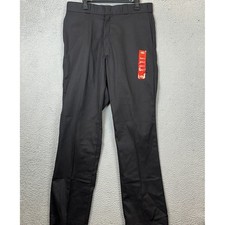 NEW Dickies Pants Mens 36X34 874 Flex Original Fit Black Work Pant Straight Leg