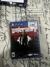 Original Box Case Replacement PlayStation 4 PS4 WOLFENSTEIN II 2 NEW COLOSSUS