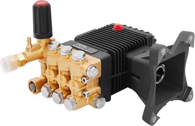 #ad Pressure Washer Pump 4400 PSI 4.0 GPM 1quot; Shaft Horizontal Triplex Plunger Re $256.92