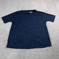 Smartwool Top Womens Extra Large Blue Merino Sport 150 Wool Hemp Lightweight