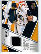2011-12 Upper Deck Game Jerseys #GJNG Nathan Gerbe 1 D (ref 149463)