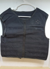 Survival Armor Tactical Molly Vest Carrier Only Black Medium OC/Assault Male