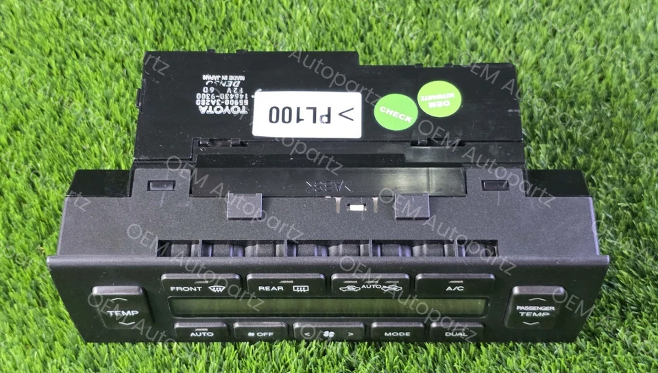 Panel de control de temperatura climática Lexus GS300 GS400 GS430 1998-2005 55900-3A280 OEM Foto 4 de 4